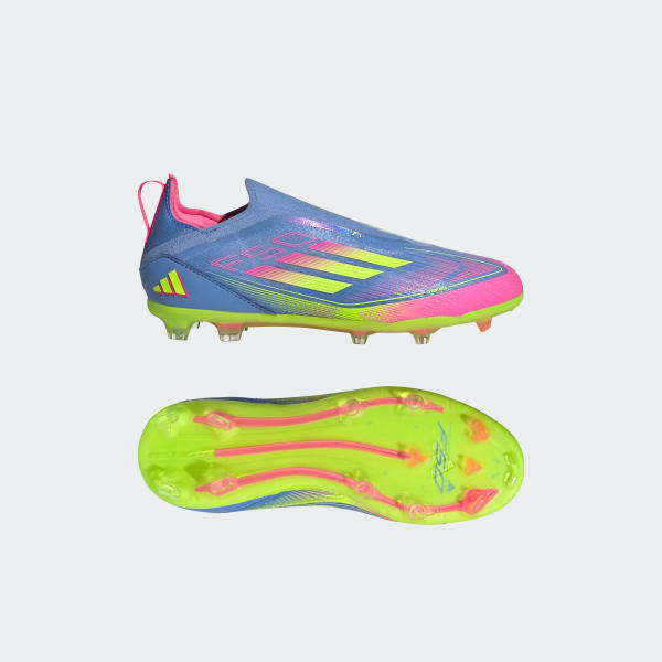 Bla F50 Elite Laceless Firm Ground Fotbollsskor