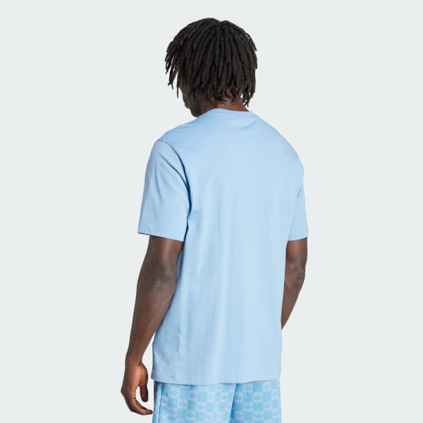 Azul Playera holgada Monogram