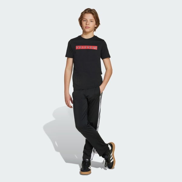 Negro Polo Graphic para niños