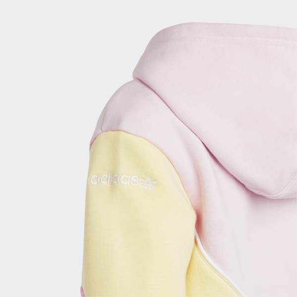 Rozowy Adicolor Hoodie Set