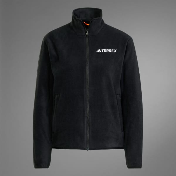 adidas Multi Essentials Full-Zip Fleece Jacket - Black | adidas