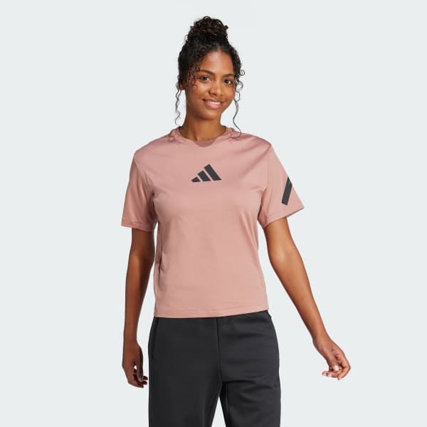 Pink adidas Z.N.E. T-Shirt