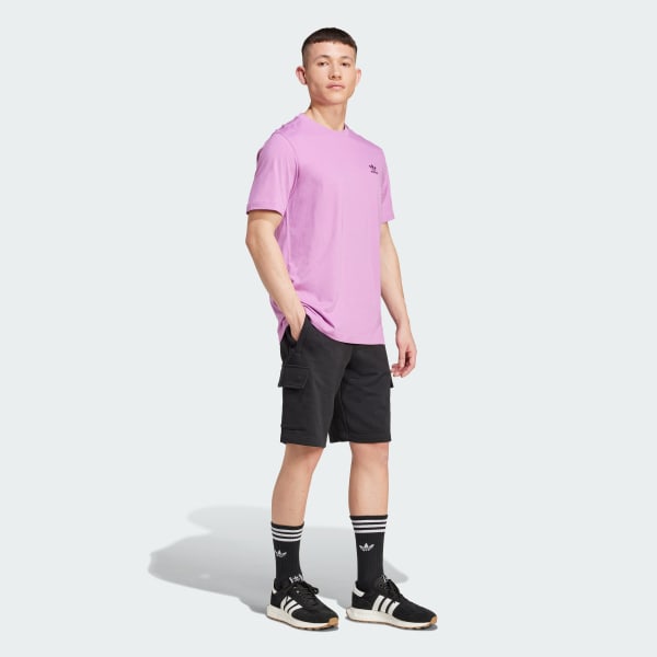 paars Trefoil Essentials T-shirt