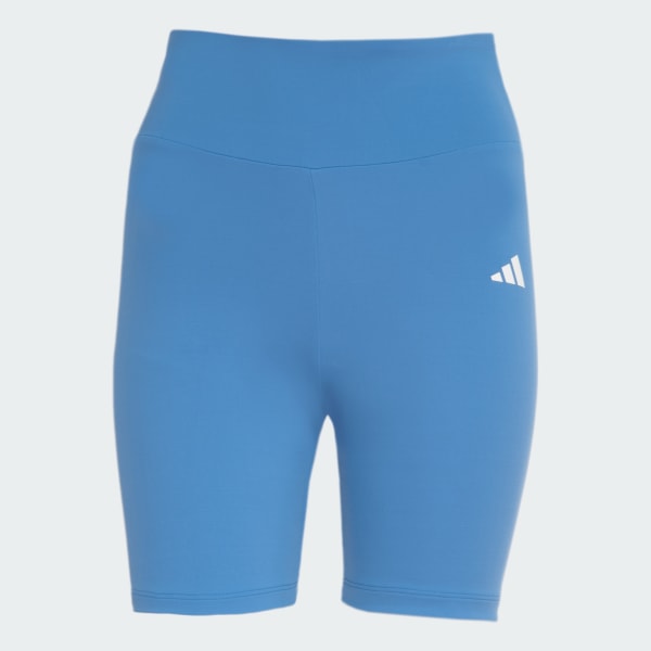 Azul Shorts Treino De Poliamida