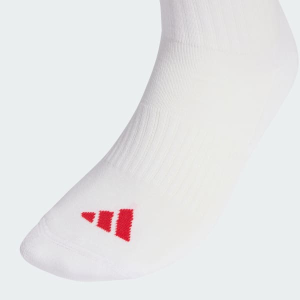 Verde CALCETINES A MEDIA PANTORRILLA SPORTSWEAR 3 FRANJAS ACOLCHADAS, PAQUETE DE 3 PARES