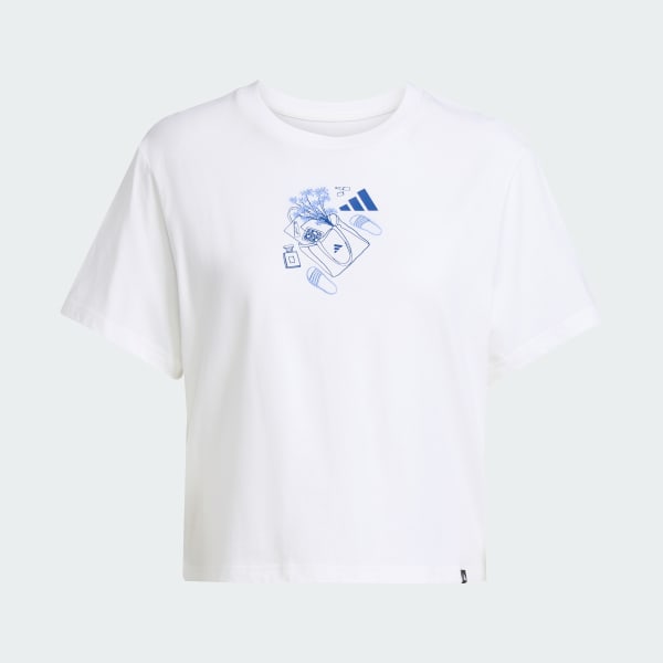 Bianco Mini T-shirt grafica