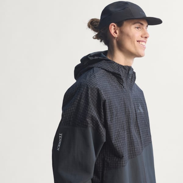 Noir Veste Terrex Xploric 2 Layer CLIMAPROOF