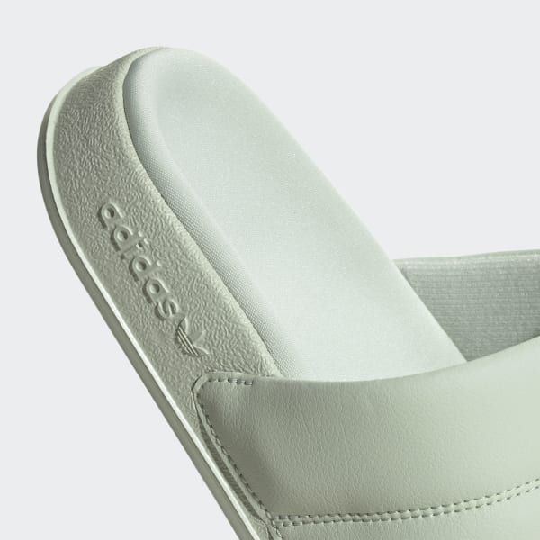 adidas Adilette Essential Slides - Green | Free Shipping
