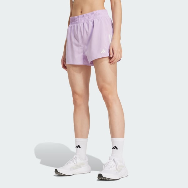 Purple Own the Run Shorts