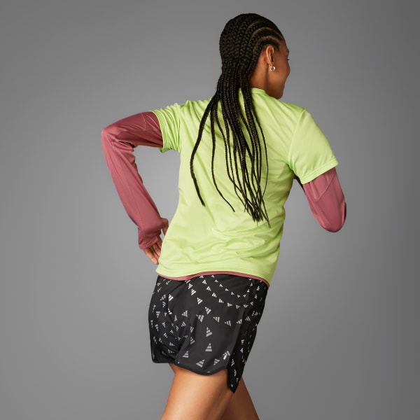 Black Run It AEROREADY Shorts