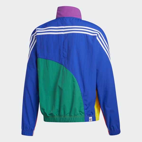 Adidas rainbow jacket on sale