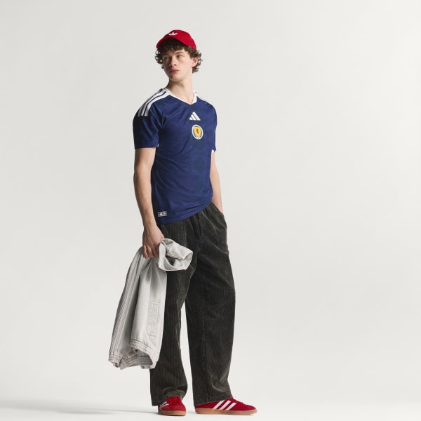 Scotland 26 Home Authentic Jersey