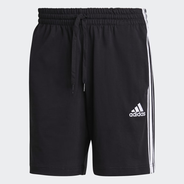 Negro Shorts Essentials 3 Franjas AEROREADY