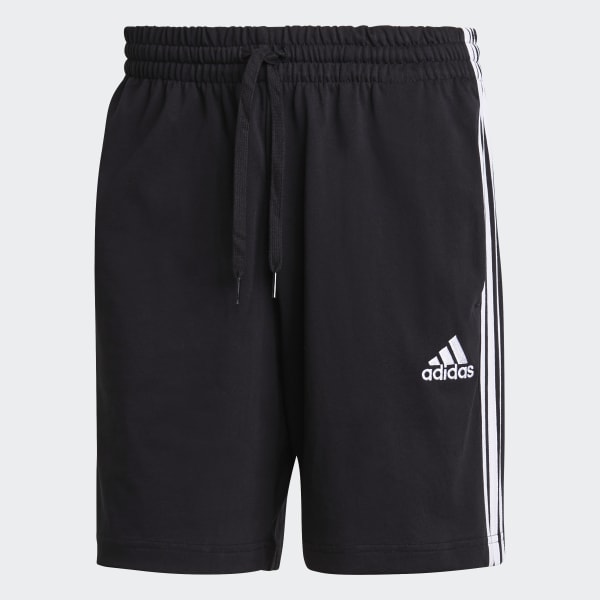 adidas AEROREADY Essentials 3-Stripes Shorts - Black | adidas