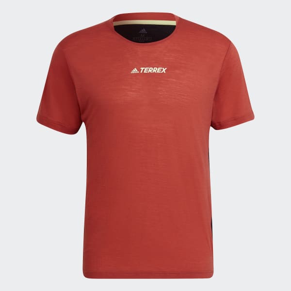 Laranja T-shirt de Lã TERREX Agravic Pro JMM18