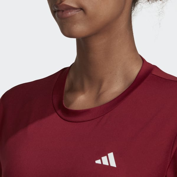 Burgundy AEROREADY Made for Training Minimal Tee KO368