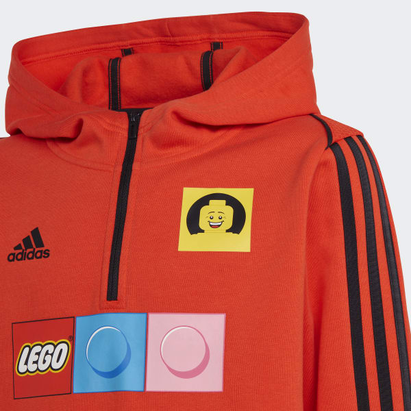 Orange adidas x LEGO® Hooded Sweatshirt