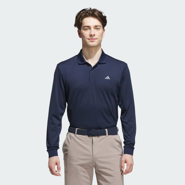 Blue Ultimate365 Cold.rdy Long Sleeve Polo Shirt