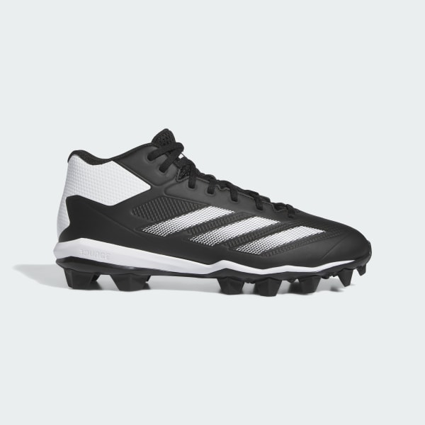 Black Adizero Impact Molded Baseball Cleats