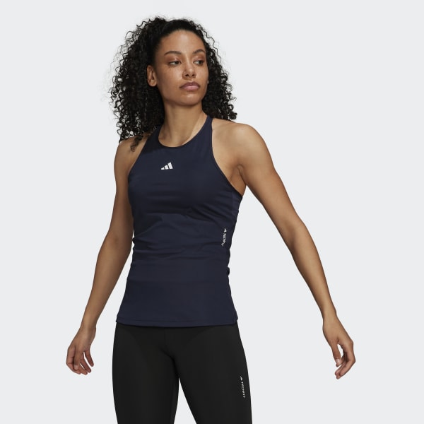Blauw Techfit Racerback Training Tanktop