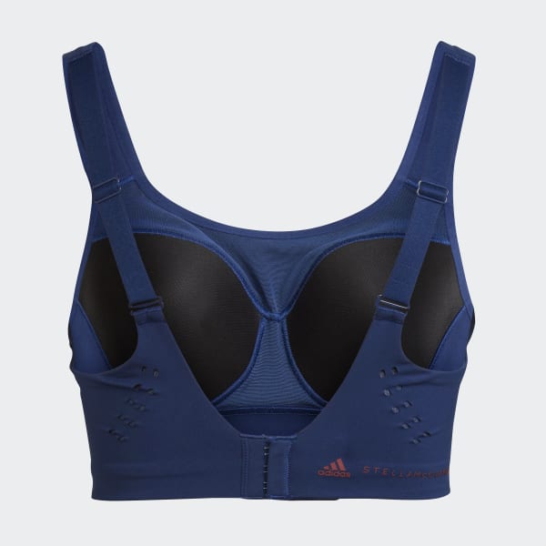 blauw adidas by Stella McCartney TruePace High Support Sportbeha VK179