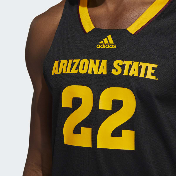 Men's adidas #21 Black Arizona State Sun Devils Swingman Jersey