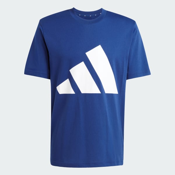 Azul Polera Essentials Logo Grande