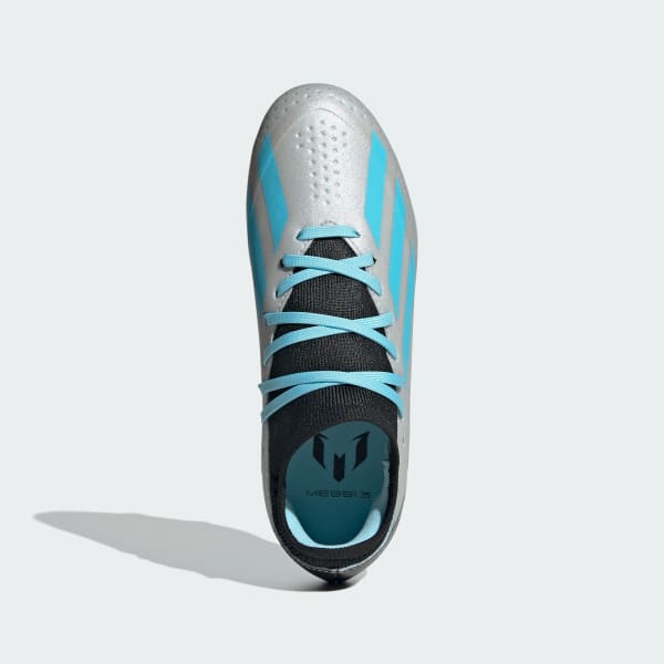 Plateado Botines X Crazyfast Messi.3 Terreno Firme