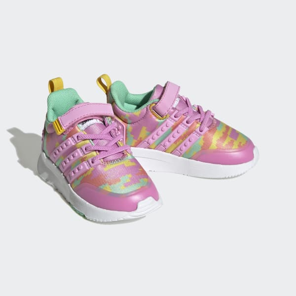 Lila adidas x LEGO® Racer TR21 Elastic Lace and Top Strap Shoes