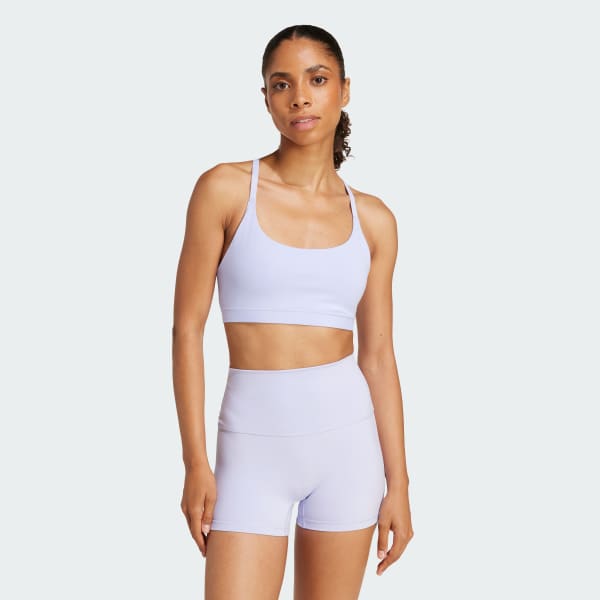 Morado Top Deportivo All Me Soporte Ligero