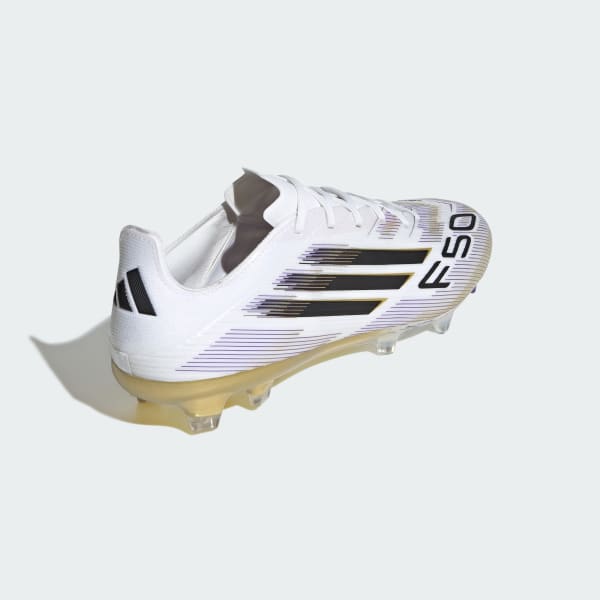 adidas アディダス F50 ELITE FG(ホワイト×ブラック×ゴールド