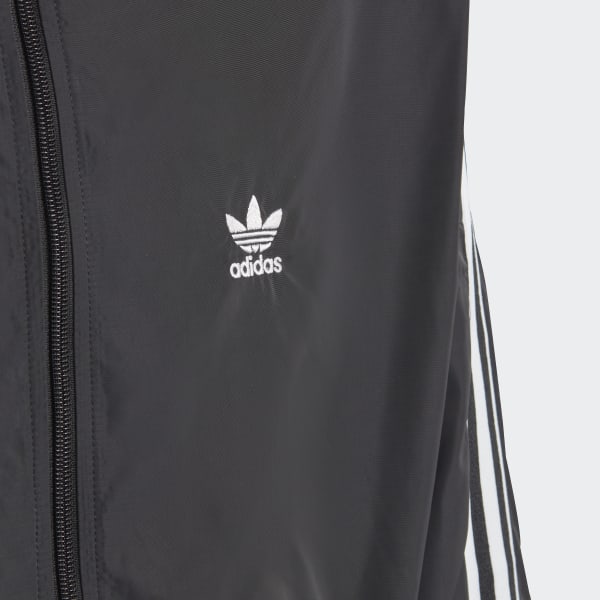Negro Casaca Deportiva Corta Adicolor