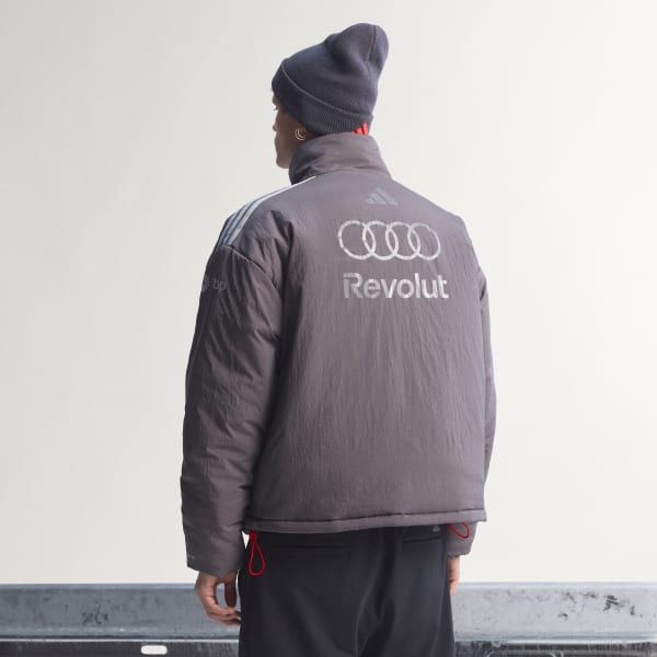 Grigio GIACCA IMBOTTITA MECCANICI E MARKETING TEAM AUDI REVOLUT F1