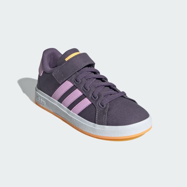 Morado Tenis adidas Grand Court 2.0 Kids