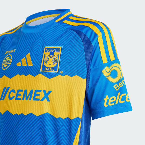 Azul Jersey Visitante Tigres TUANL 24/25 Niños
