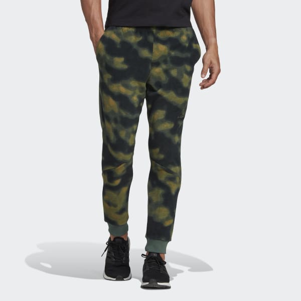 Gron Polar Fleece Nature Print Pants TA189