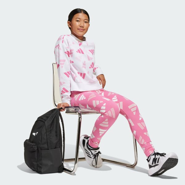 Rosado Calzas Essentials Seasonal Logo Celebration Kids Tiro Alto