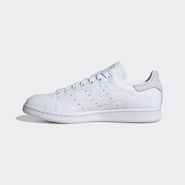 (WMNS) Adidas Stan Smith 'Off White Purple Tint' EF6840