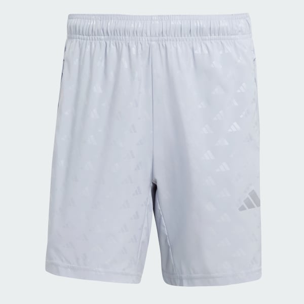 Gri WORKOUT ESSENTIALS BRANDLOVE DOKUMA ŞORT