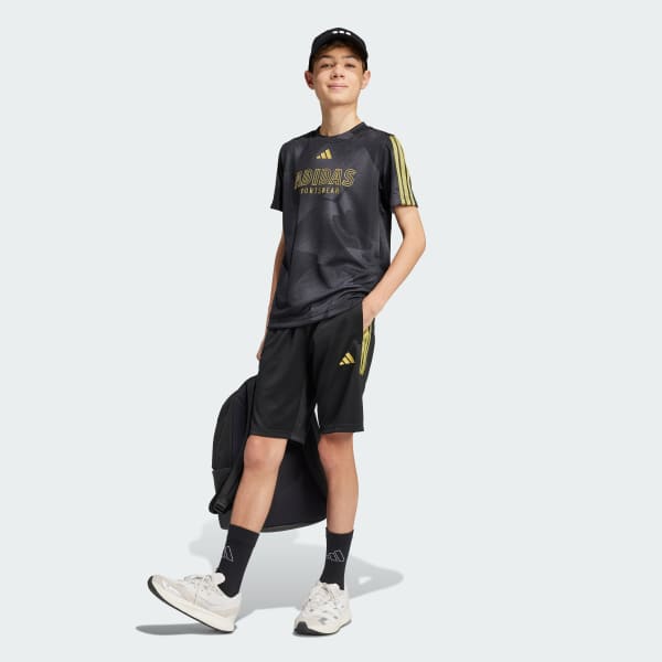 Hitam Celana Pendek Anak House of Tiro Colors of Football