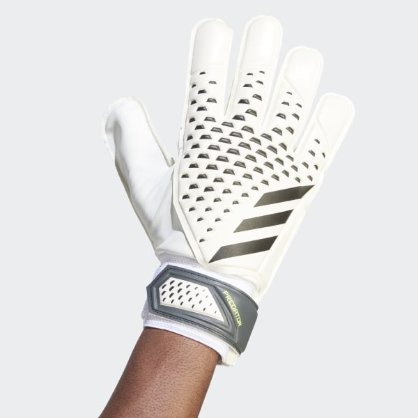 Adidas white football gloves 2025