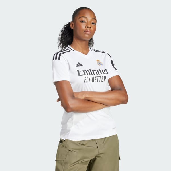 Weiss Real Madrid 24/25 Heimtrikot