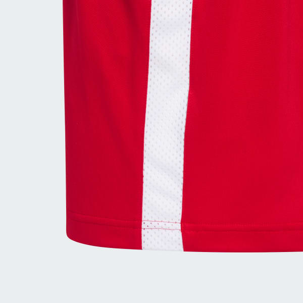 レッド バスケットボール ユース アイコン スクワッド AEROREADYジャージー