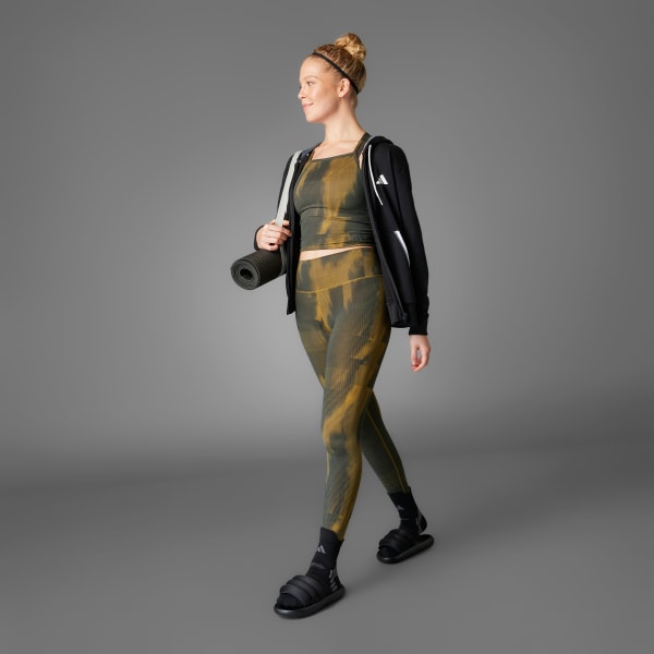 Brown All Me Graphic 7/8 Leggings