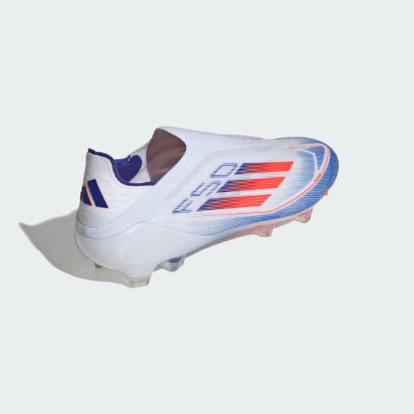 Botines adidas sin cordones blancos store