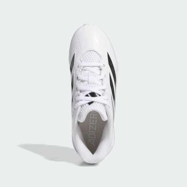 Blanco Tenis Adizero Instinct de caucho moldeado 2.0 para niños