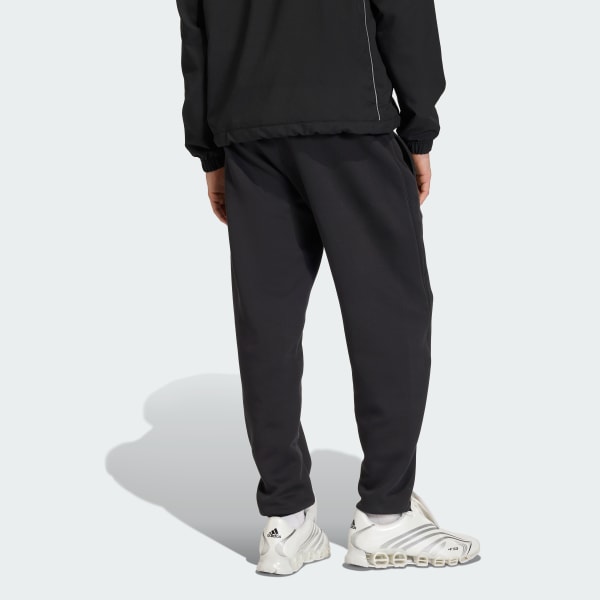 Black SPACER CUTLINE REGULAR CUFFED Tracksuit Bottoms

