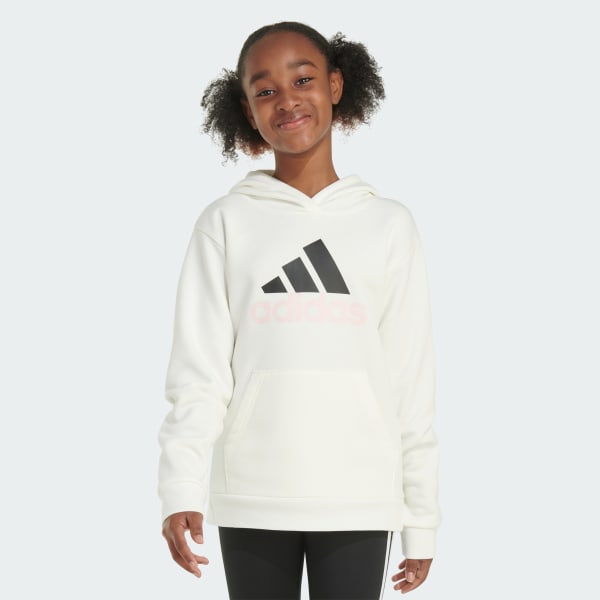 White adidas hoodie girls new arrivals
