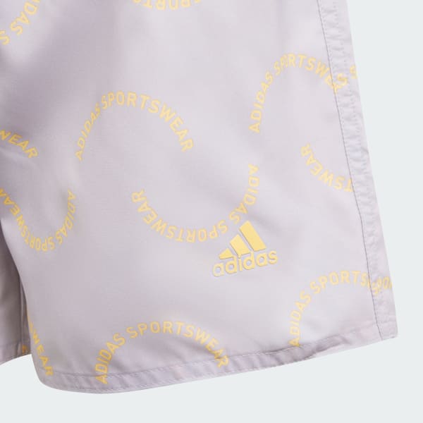 Mor Sportswear Wave Print CLX Kids Şort Mayo