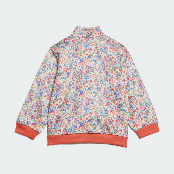 White adidas Originals x Liberty London Firebird Track Suit Kids